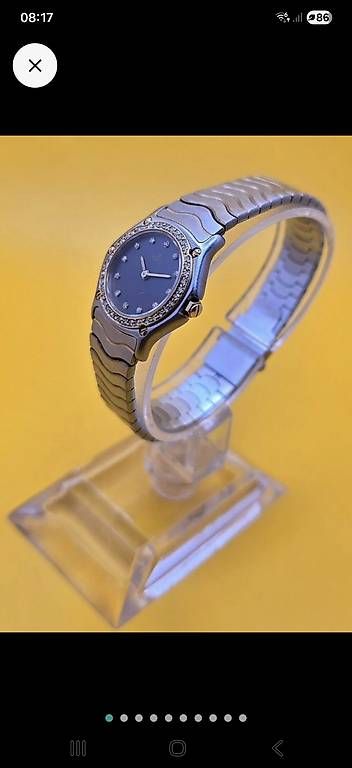 Orologi: Superbe Ebel Classic Sport Wave Diamants Dame – Usato da Bercher venduto da gfc_cs28 3