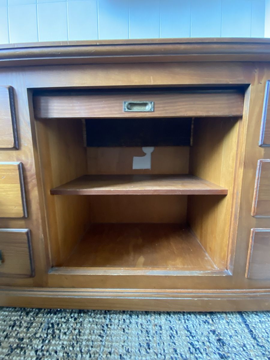 Cassettiere: Kommode Holz mit Rollladen und Schubladen – Usato da Biel/Bienne venduto da Al_Samba 5