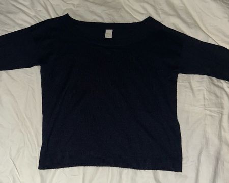 Feinstrick-Pullover, marineblau, XS – ideal für den Herbst!