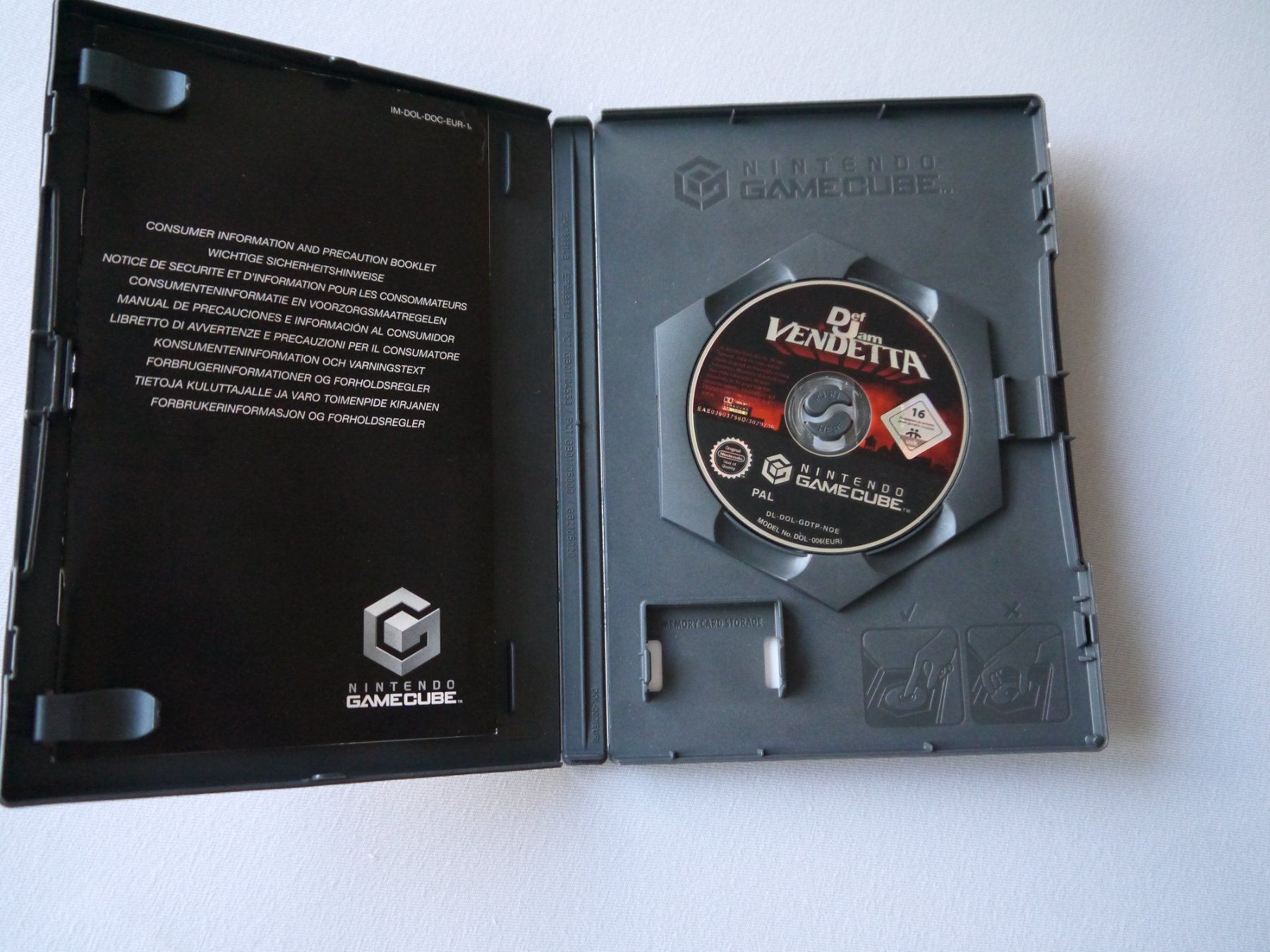 Nintendo Spiele: DEF JAM VENDETTA - GAMECUBE – Gebraucht aus Hagendorn von Blaf 1