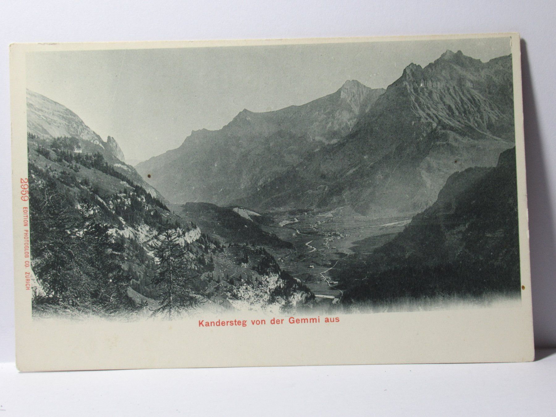 Cartoline postali: Kandersteg von der Gemmi aus – Nuovo (secondo la descrizione) da Grenchen venduto da Bluemchen1900