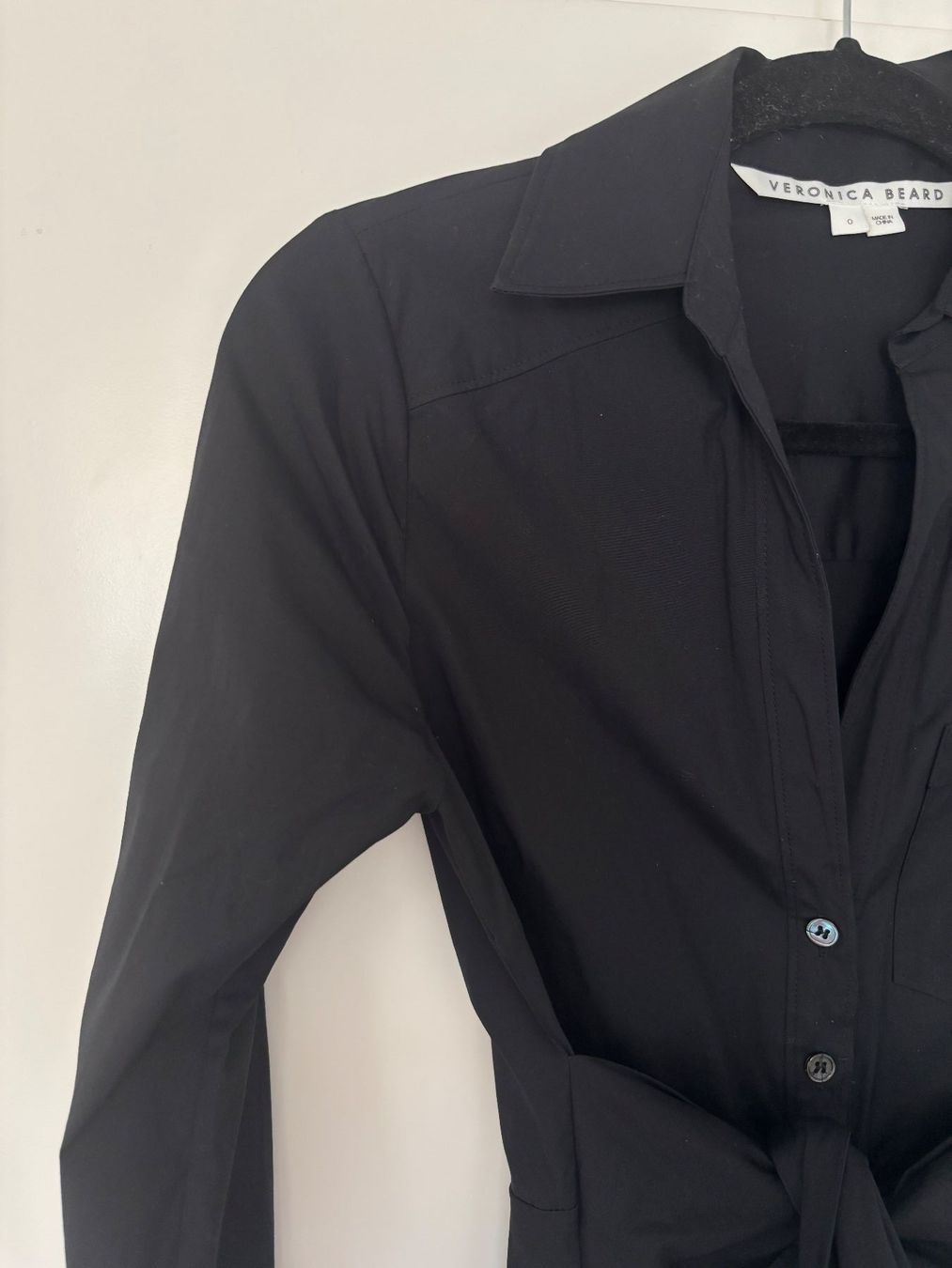 Robes: VERONICA BEARD, elast. Hemdblusenkleid, schwarz 34 – D'occasion à Herrliberg par mayfi 2