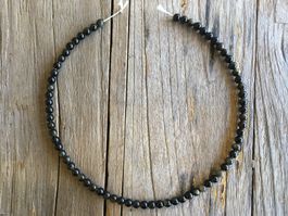 GOLDOBSIDIAN  KETTENSTRANG  KUGELN 5,8mm / LÄNGE 39cm
