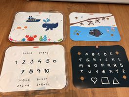 Stokke Tray Tablettset, 4 Stück, Untersetzer, Baby, Tisch