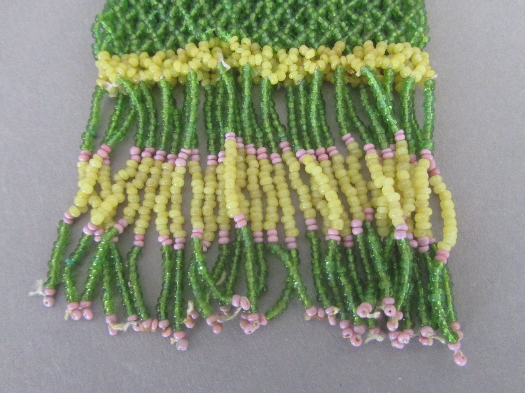 Borse: Vintage Perlbeutel mit Blumenmuster – Usato da Seengen venduto da mikelele 2