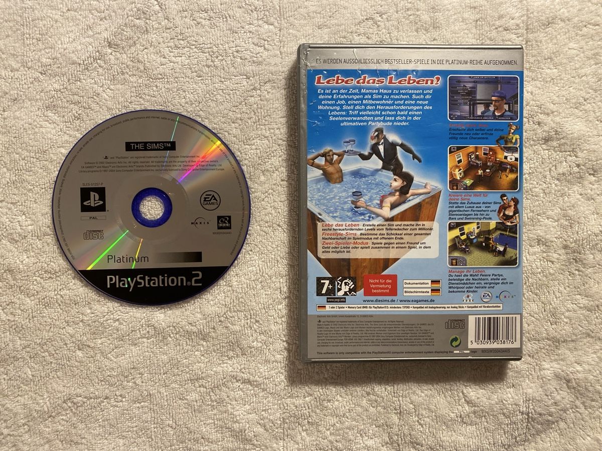 Sony Jeux: Die Sims PS2 – D'occasion à Reichenbach i. K. par Daniel840 1