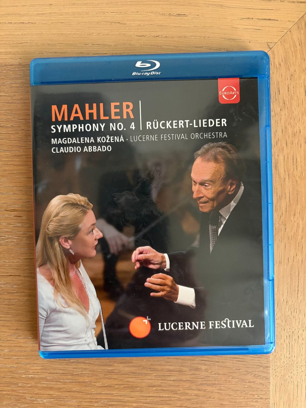 Alle DVDs: BLU RAY MAHLER SYMPHONY NO 4 ABBADO – Gebraucht aus Geneve von tigre69
