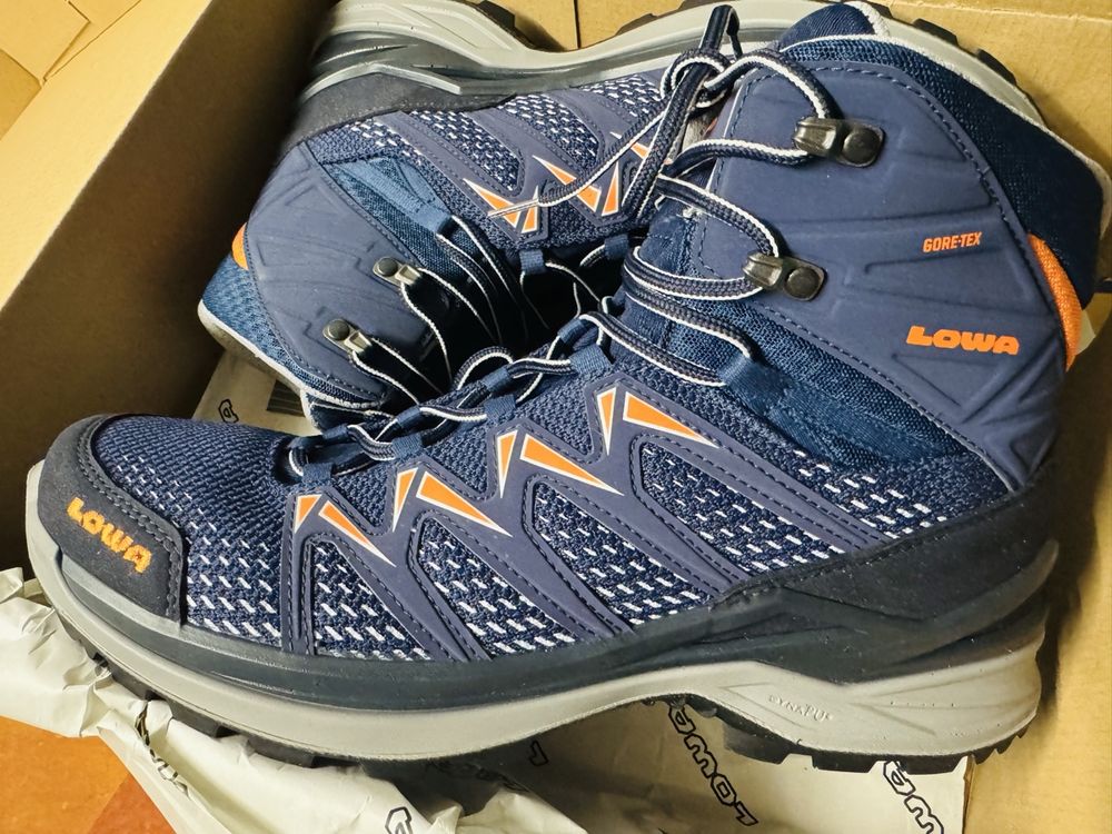 Lowa Innovo GTX Mid Dune/Grey Chaussures randonnée journée