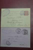 carte postale et lettre de France