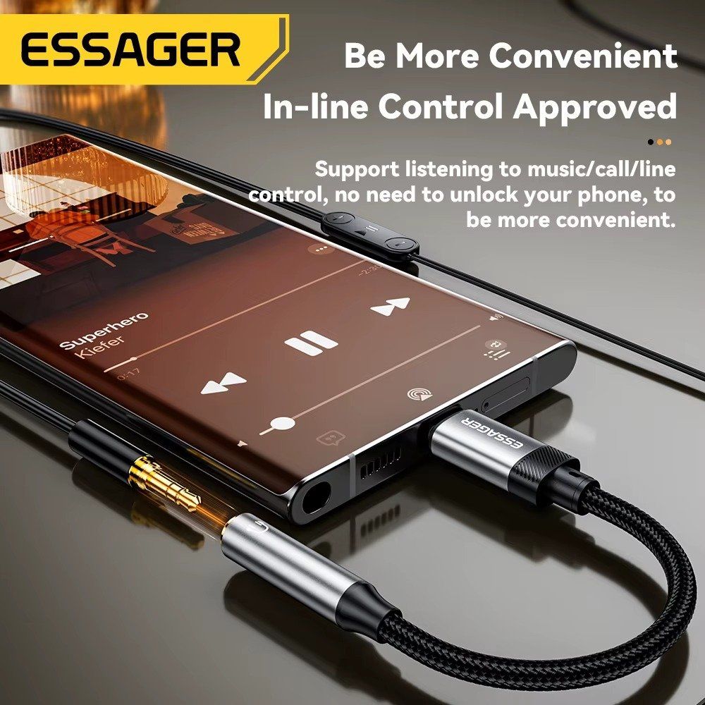 Samsung Unità & Adattatore: Type C To 3.5mm Jack AUX Cable for iPhone 15 Samsung MacBook – Nuovo e nell'imballaggio originale da Unterägeri venduto da RmOnline 6