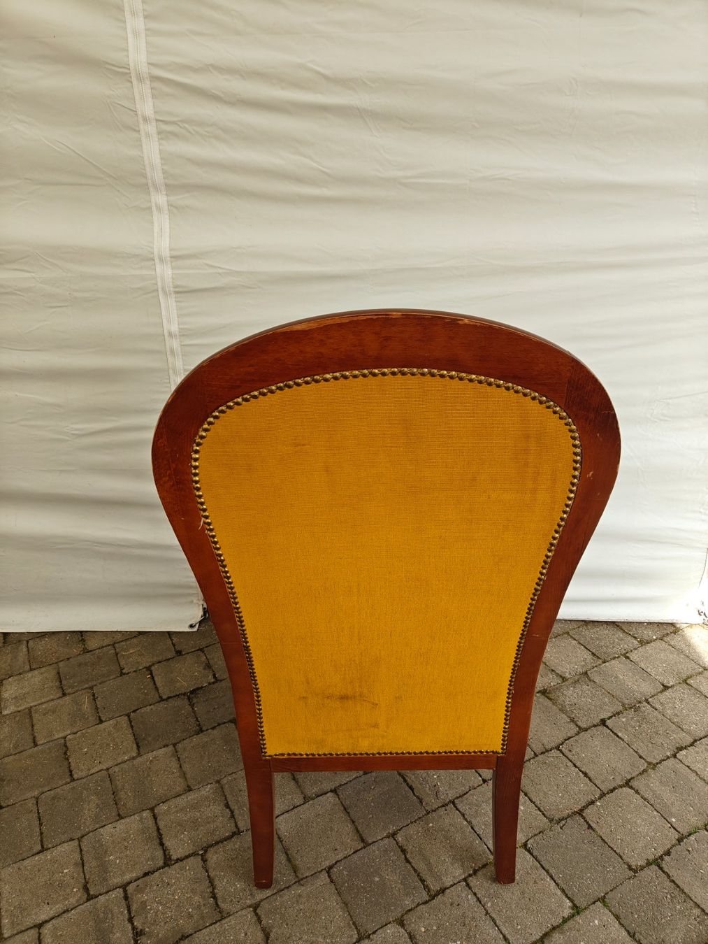 Poltrone: Antiker Sessel gelb – Usato da Luzern venduto da osw_952s 4