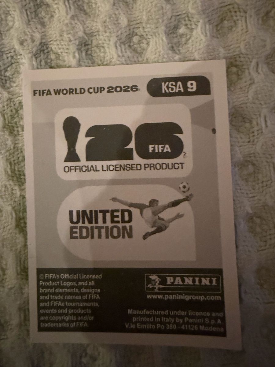 Panini Carte collezionabili: Panini KSA9 – Nuovo e nell'imballaggio originale da Küsnacht ZH venduto da ToddyGinger 1