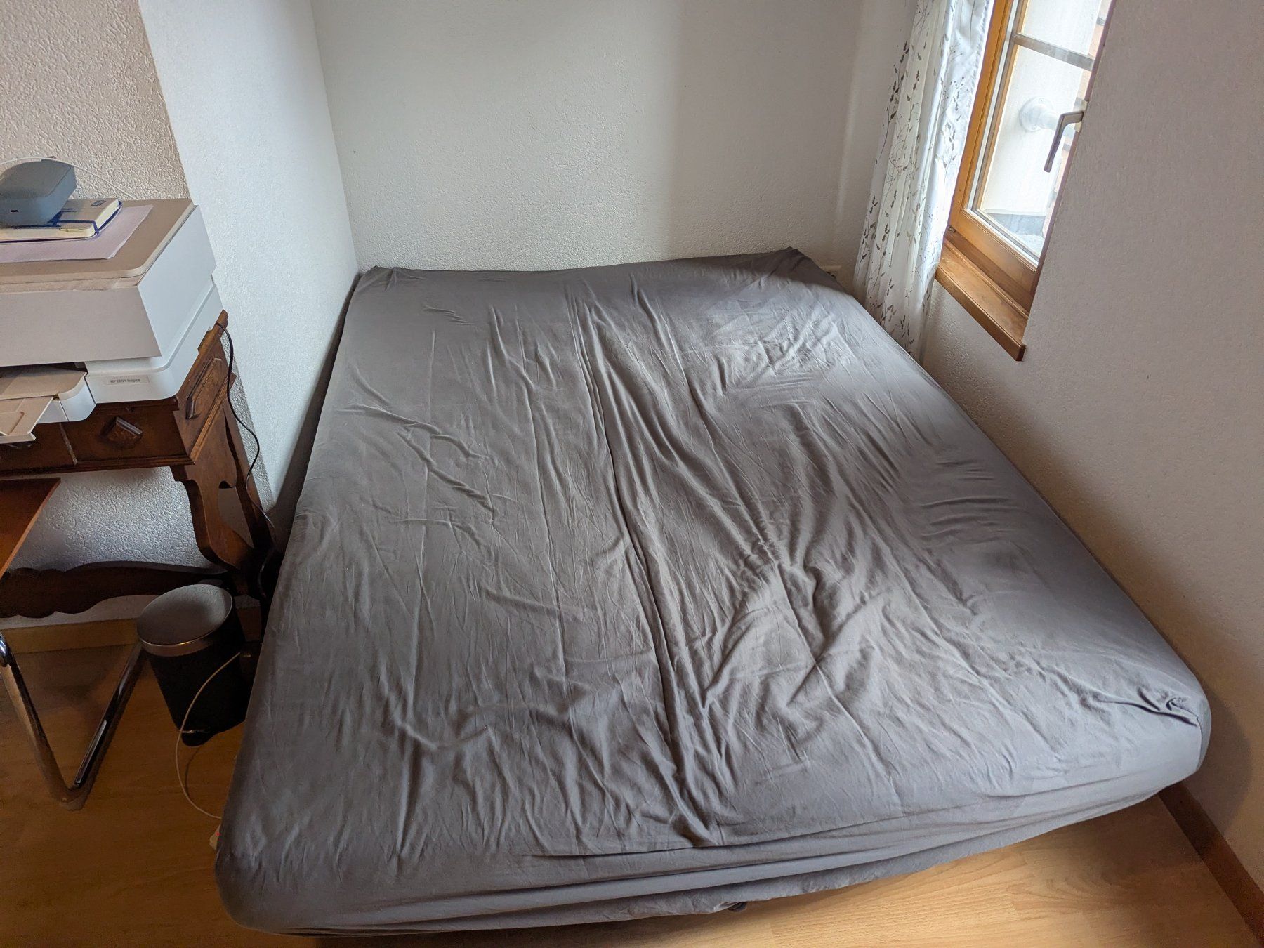 Ikea Divani: Graues Schlafsofa/Sofa bed von IKEA NYHAMN – Usato da Biel/Bienne venduto da tom_5jfw 1