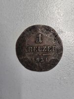 Münze 1 Kreuzer 1851 Österreich Doppeladler