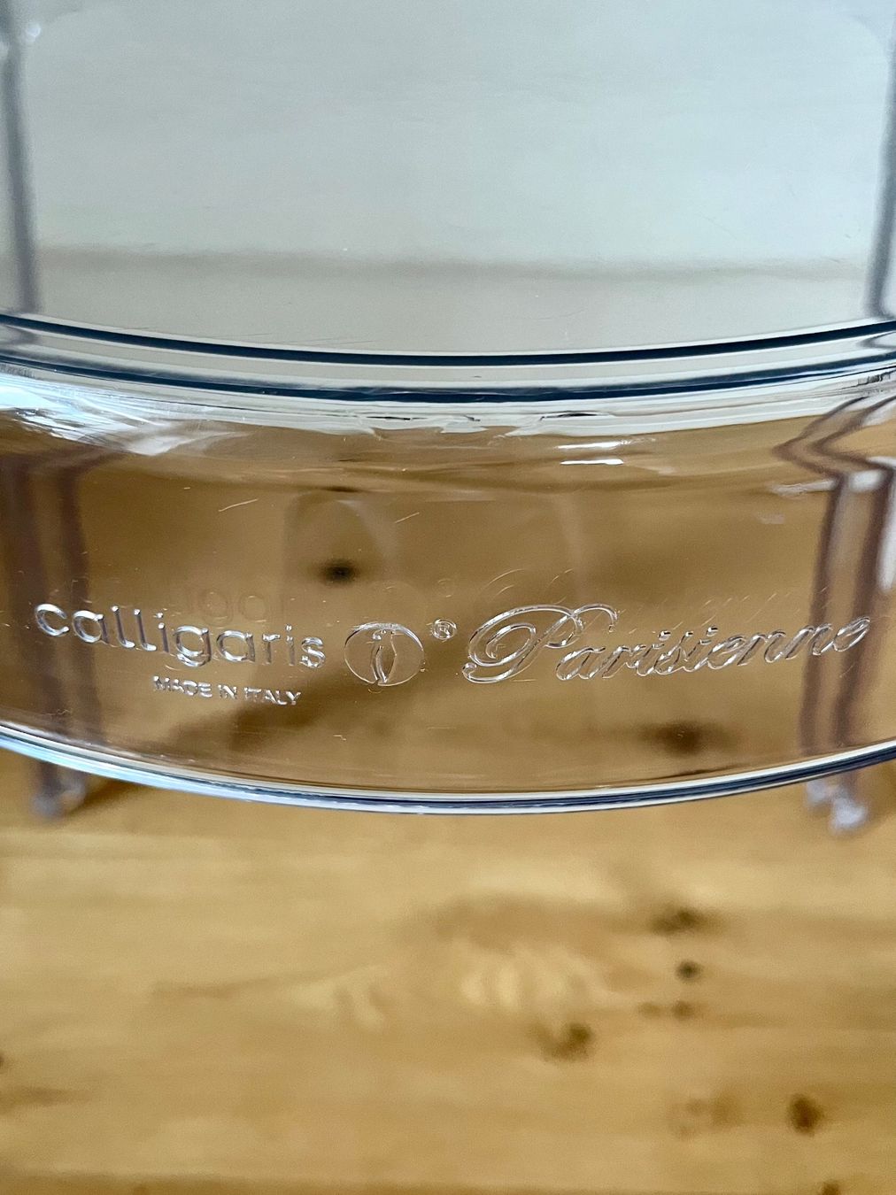 Calligaris Stühle: Calligaris Parisienne Stuhl transparent – Gebraucht aus St. Gallen von kehlf 2
