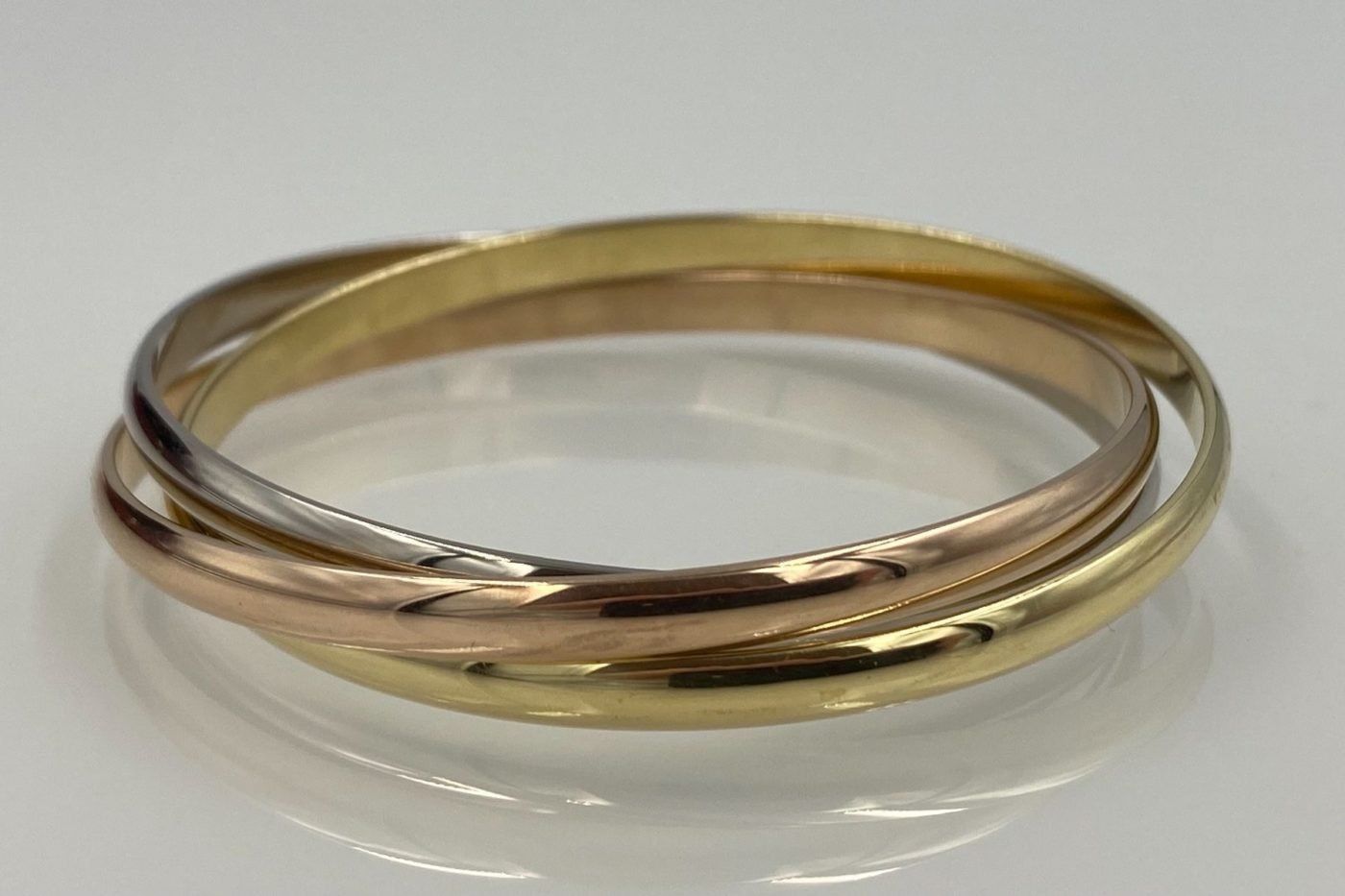Cartier Armbänder & -reifen: Cartier Bracelet Trinity 3,ORS Taille 17 – Gebraucht aus Pully von Occasions-luxe.Golay 3