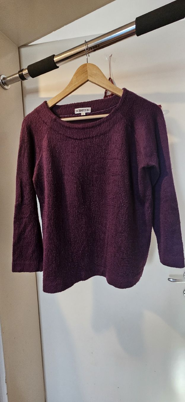Maglioni & Felpe: Scooter Strickpullover, Grösse M, Weinrot - Herbst/Winter – Usato da Basel venduto da NikaV13