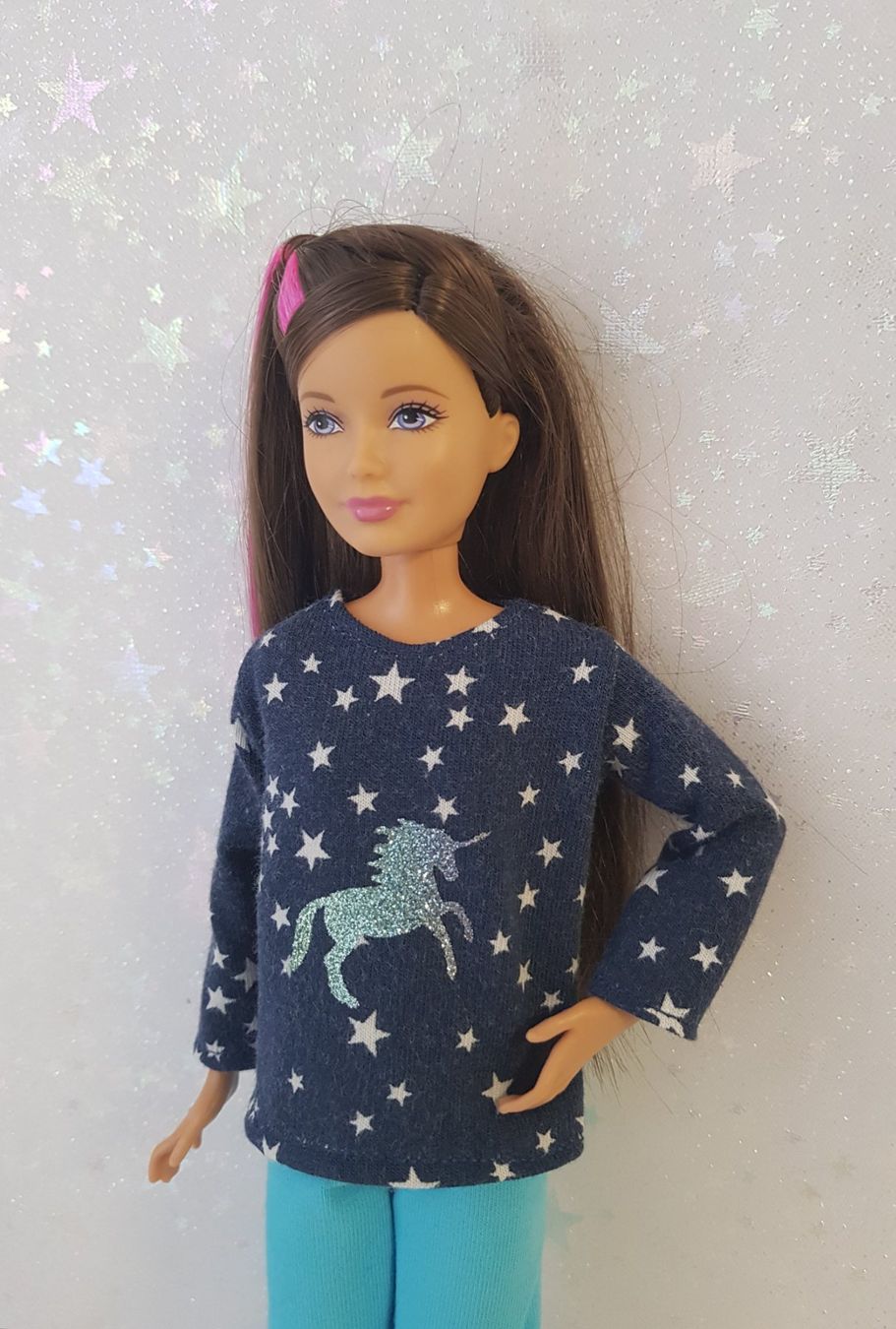 Bambole: Barbie Kleider Pyjama für Skipper Barbieschwester – Nuovo (secondo la descrizione) da Lachen SZ venduto da Sakura4hime 3