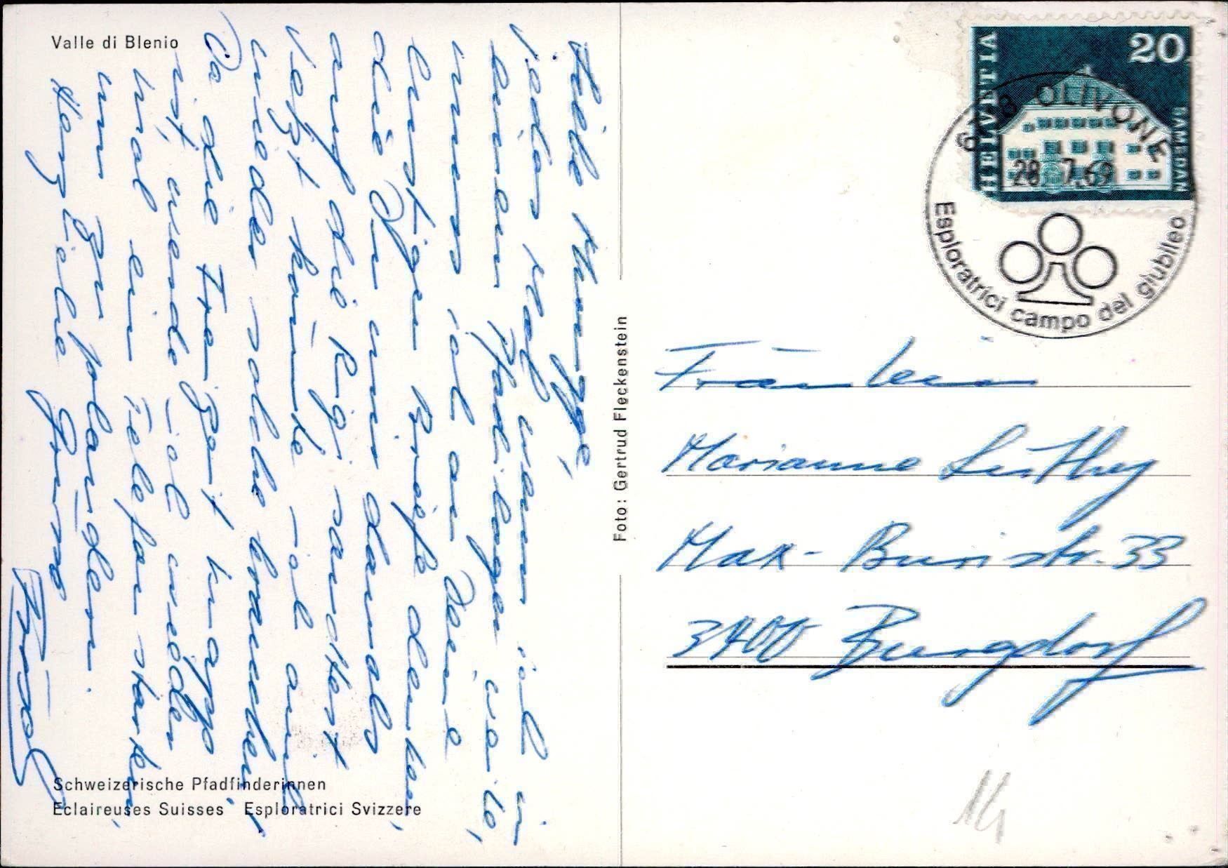 Cartoline postali: Aquila Ponte Romano – Usato da Biasca venduto da Blenio71 1