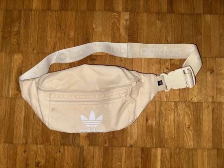Adidas Hüfttasche/Bauchtasche in Beige