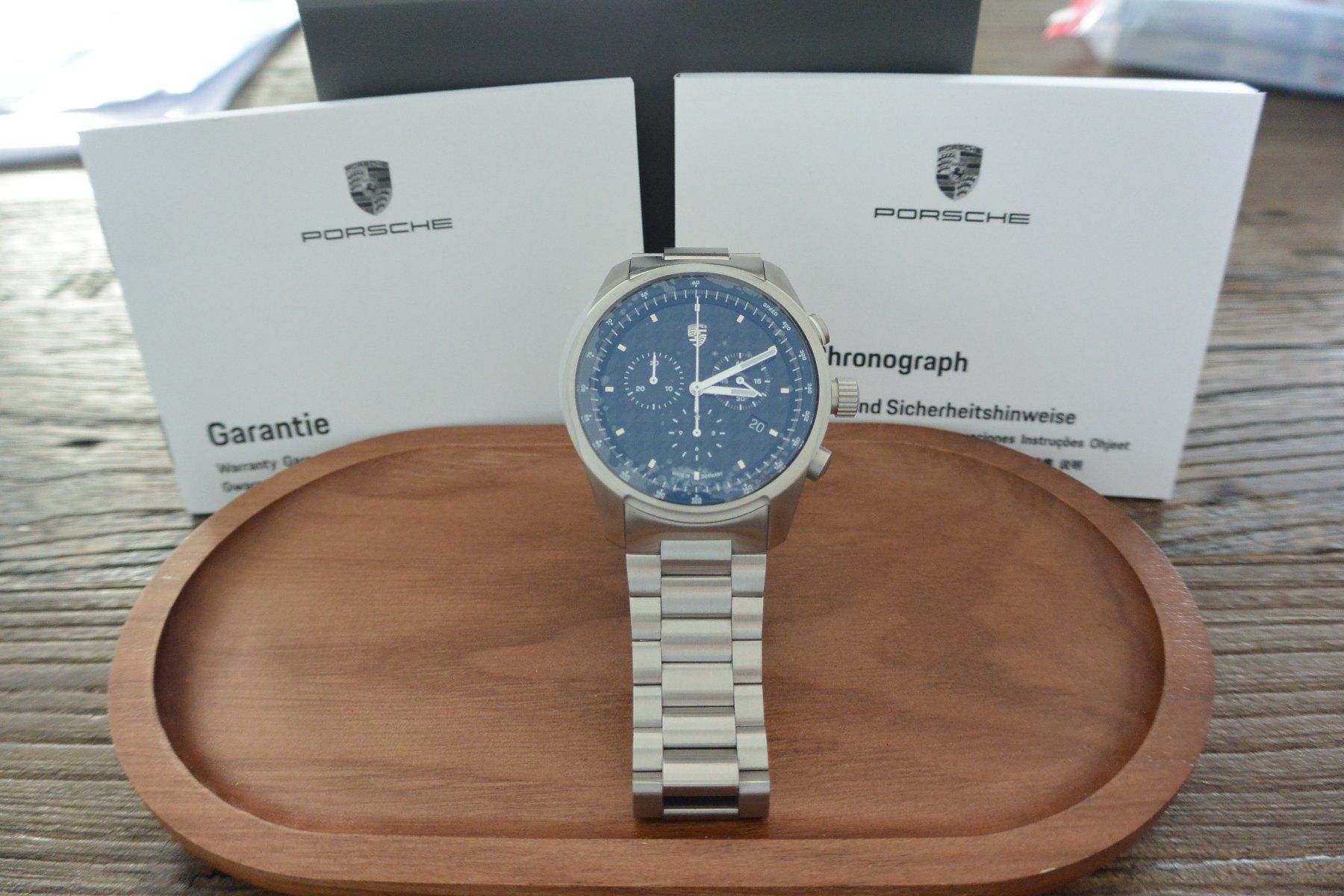 Porsche Orologi: Porsche Pepita Chronograph 42mm – Nuovo e nell'imballaggio originale da Laupen ZH venduto da Tremila 4
