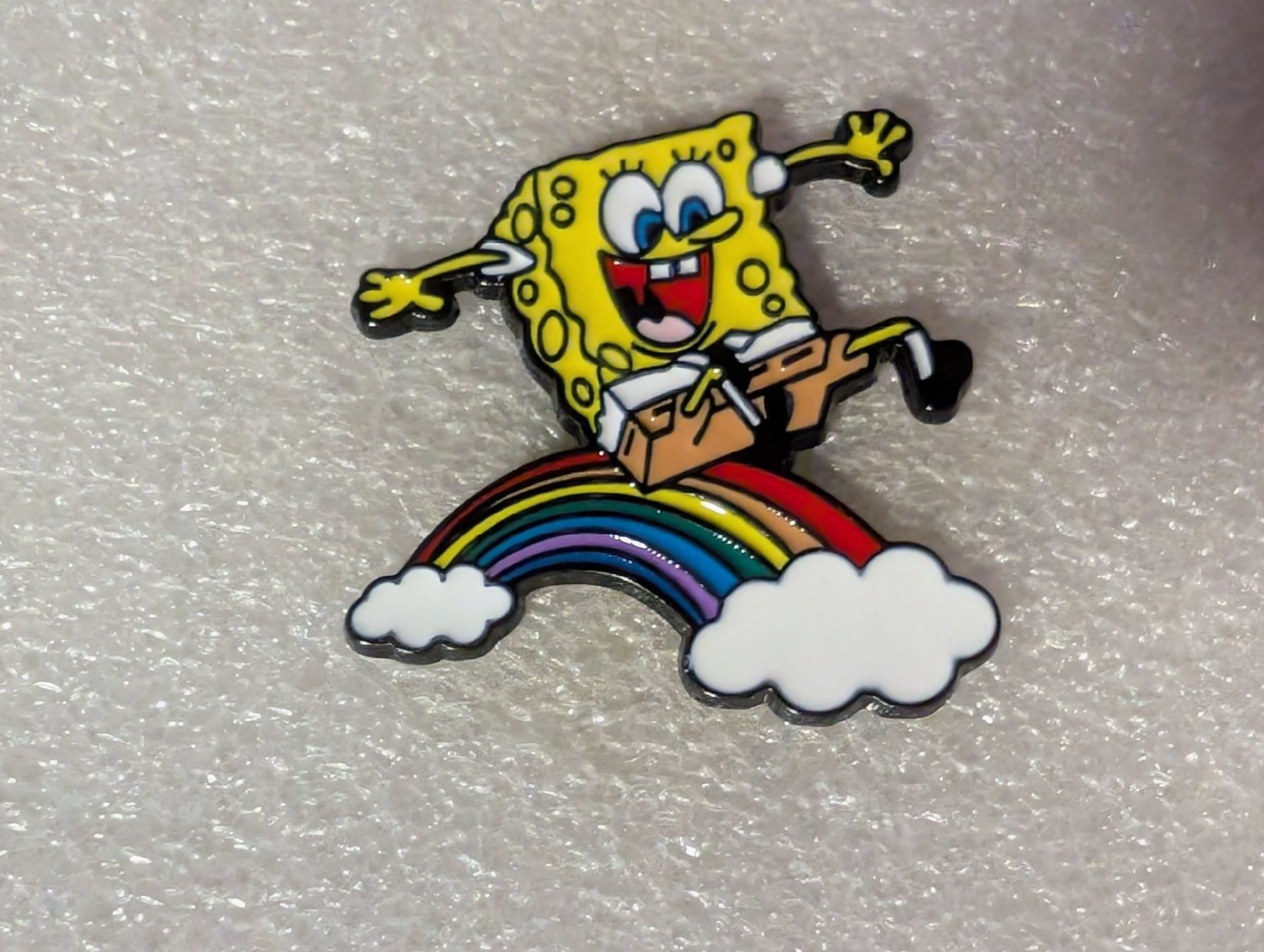 Placchette & Badge: Ansteckpin 12: Spongebob Schwammkopf – Usato da Oppligen venduto da Pin-Fall-Shop