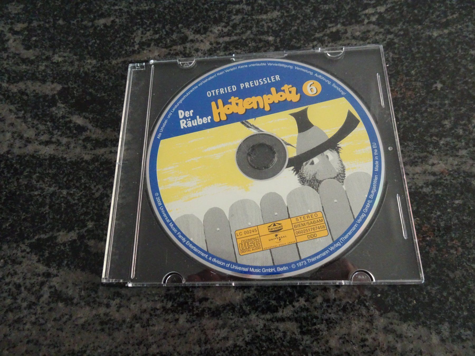 Audiolibri: Der Räuber Hotzenplotz Nr.6 CD   Ganze CD kontrolliert OK MA – Usato da Zürich venduto da Roulet