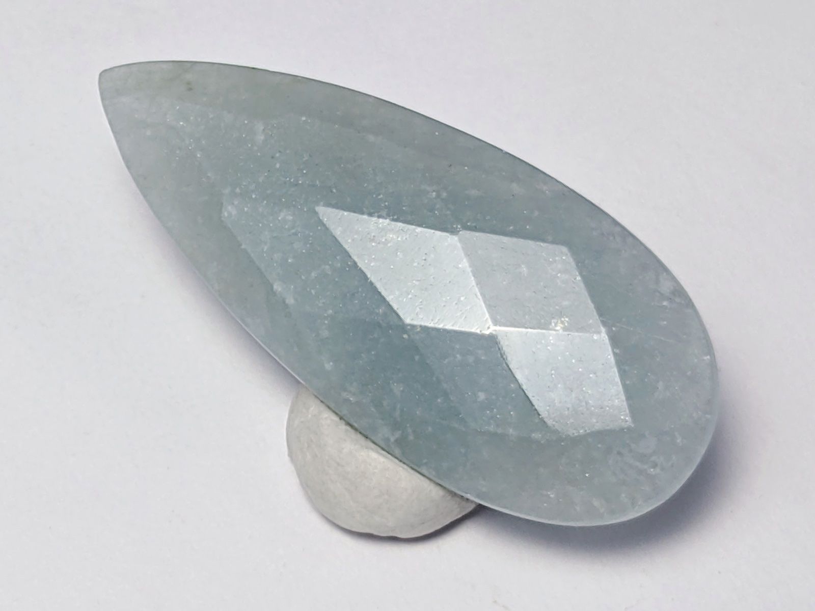 Pietre preziose: Aquamarin facettiert 38mm, 25.55ct – Nuovo e nell'imballaggio originale da Meilen venduto da StoneGarden
