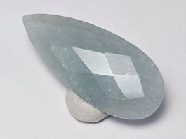 Aquamarin facettiert 38mm, 25.55ct