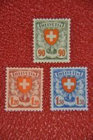 Wappenmuster 163y-165y sauber postfrisch ohne Falz