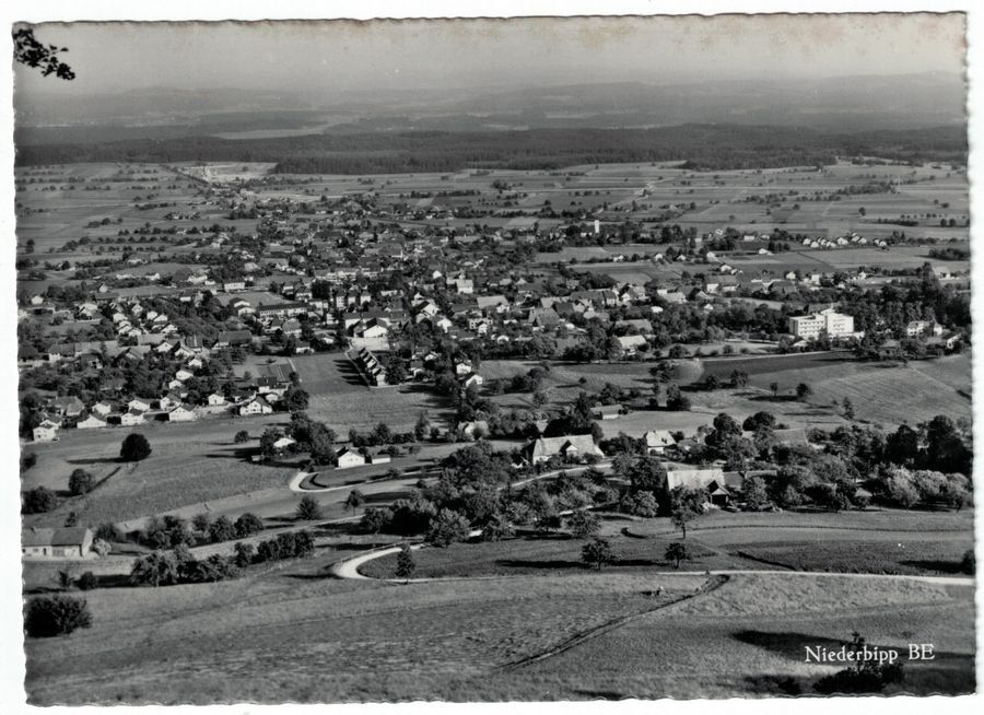 Ansichtskarten: Niederbipp, um 1945-50 – Gebraucht aus Frauenfeld von POML