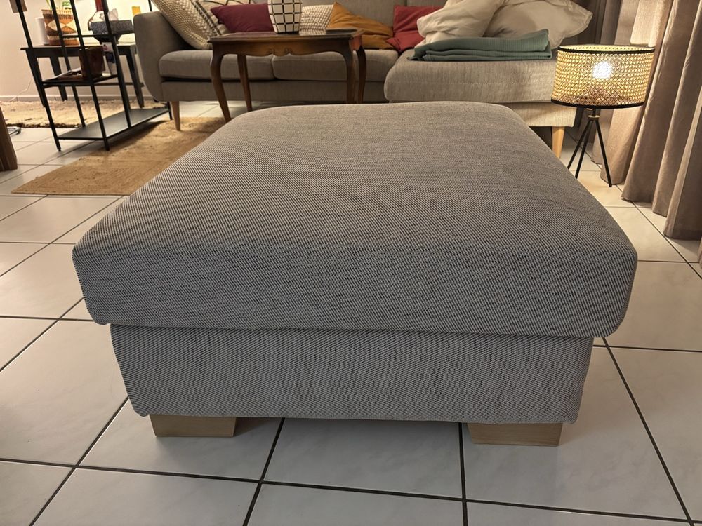 Sörvallen IKEA Hocker mit Stauraum, viarp beige / grau (Gebraucht) in ...