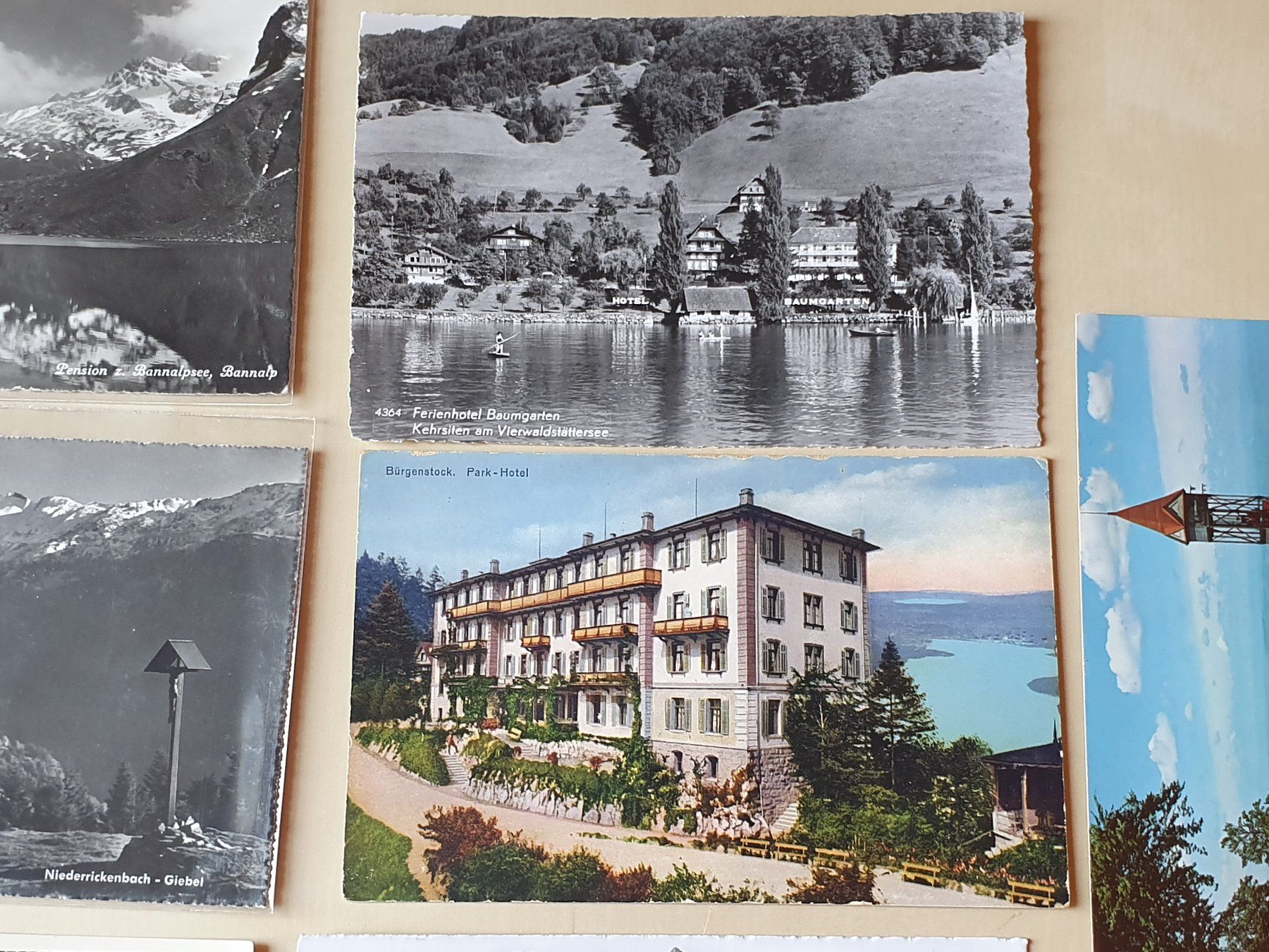 Ansichtskarten: 10 x Karten Nidwalden ab 1934 – Gebraucht aus Stansstad von collectorsshop 3