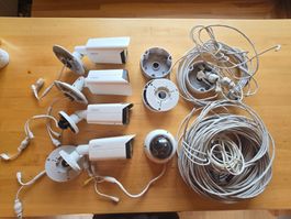 Dahua Überwachungskameras 4X +rundumkammera