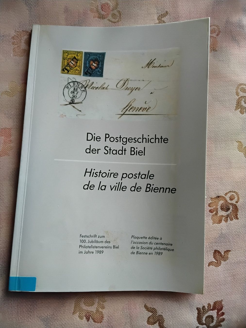 Tutti i francobolli: Biel Bienne die Postgeschichte 1989 – Usato da Biel/Bienne venduto da taki25