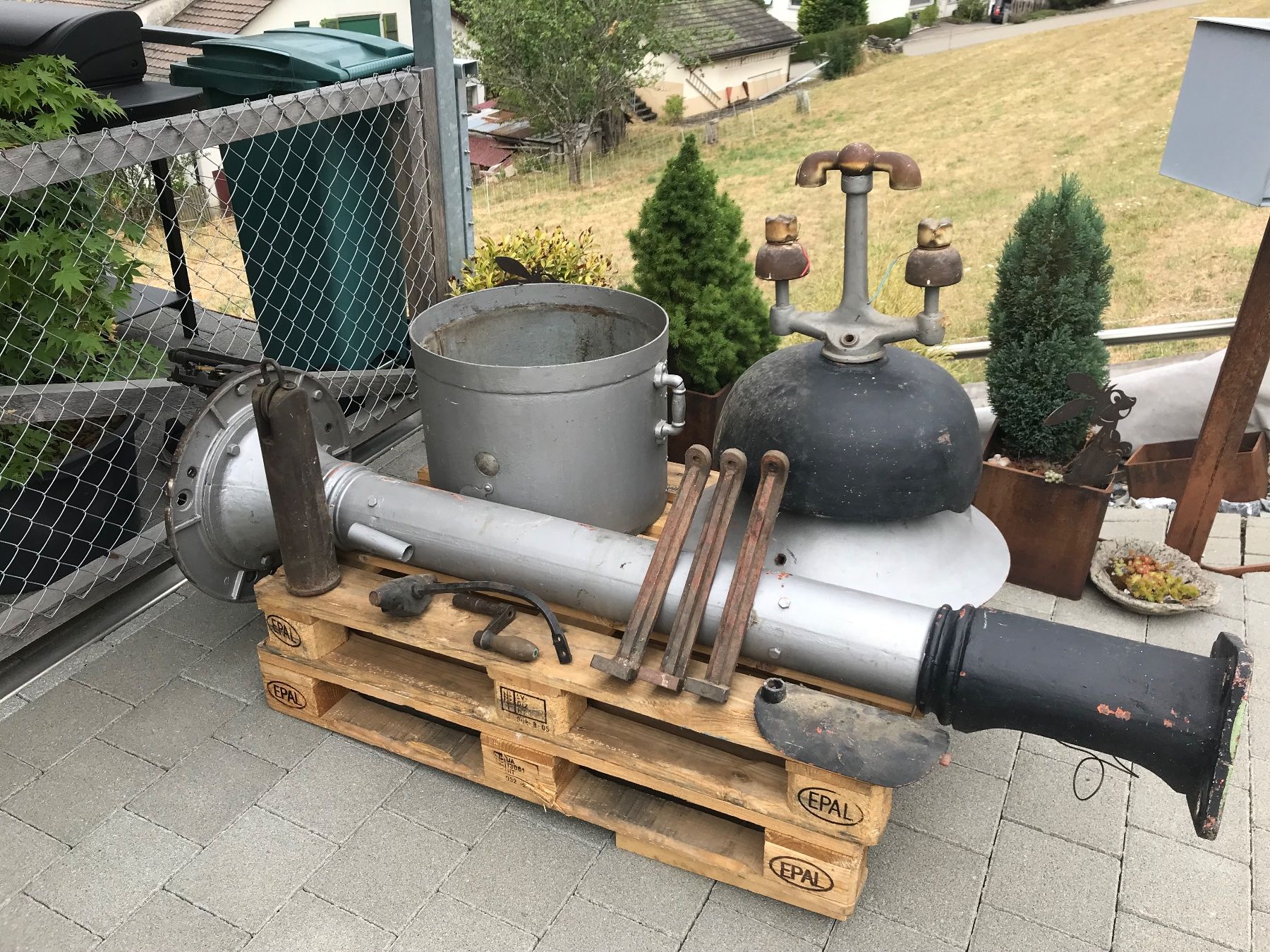 SBB/CFF/FFS Modellini di ferrovie: SBB Sonstiges Stationsglocke Eisenbahn – Usato da Erschwil venduto da Freitag1