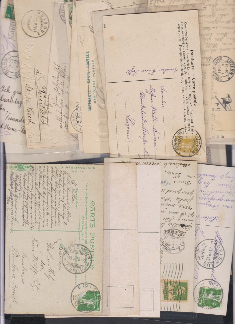 Cartoline postali: Kinder   :   19 alte Ansichtskarten mit Motiv Kinder – Usato da Vitznau venduto da Ropaku 5