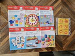 Bambino LÜK Set komplett – Kasten mit 6 Lernheften (4-6 J.)