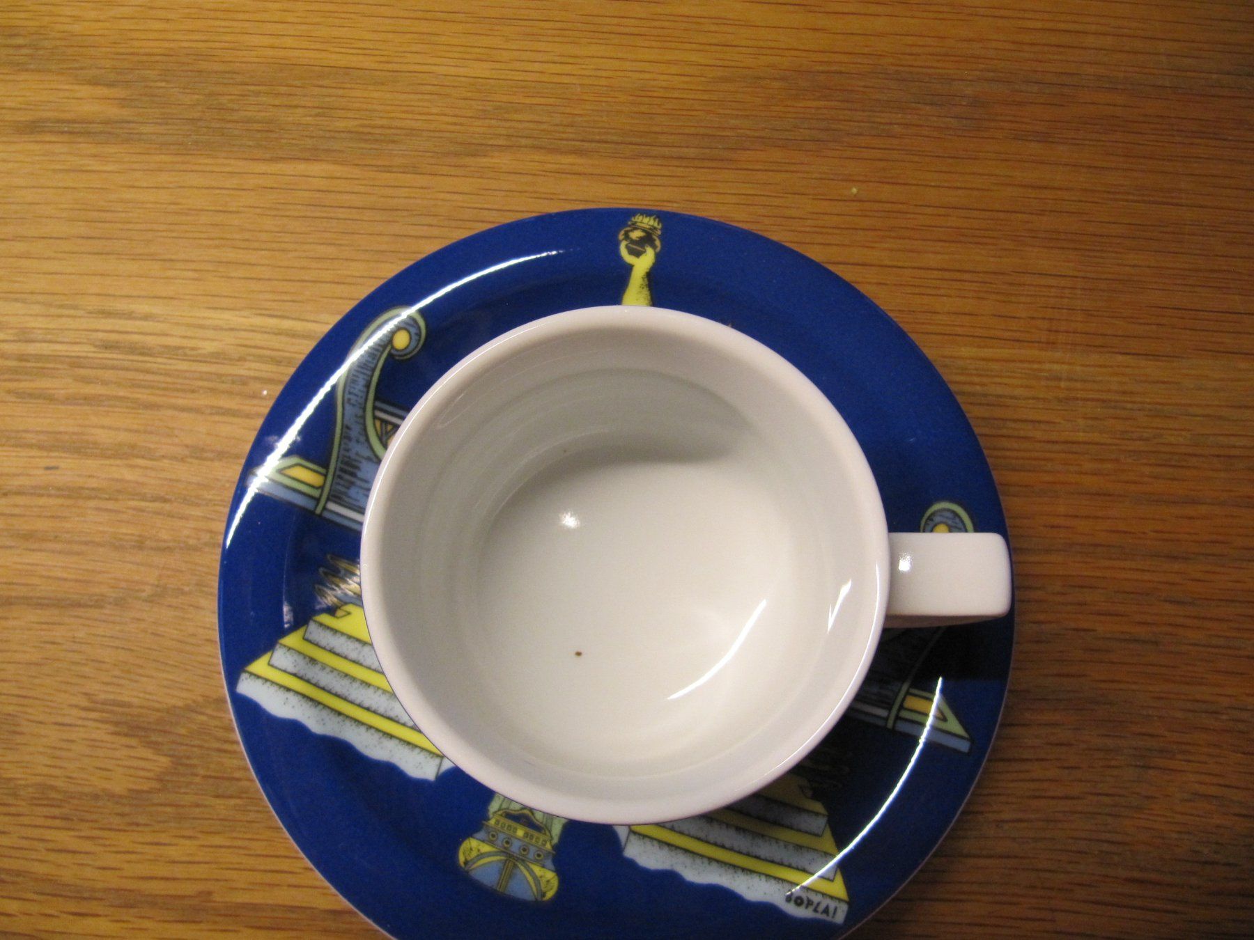Bopla Tazze: Bobla Langenthal Kaffeetasse mit Unterteller – Nuovo (secondo la descrizione) da Selzach venduto da Sennemeitschi11 1