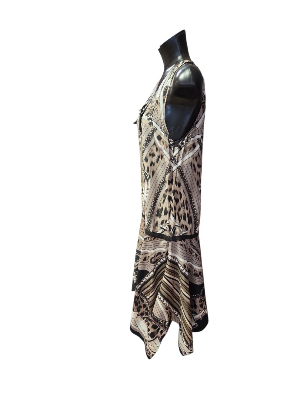 Roberto Cavalli Vestiti: Roberto Cavalli Seiden Kleid – Usato da Zürich venduto da finesse.shop 2