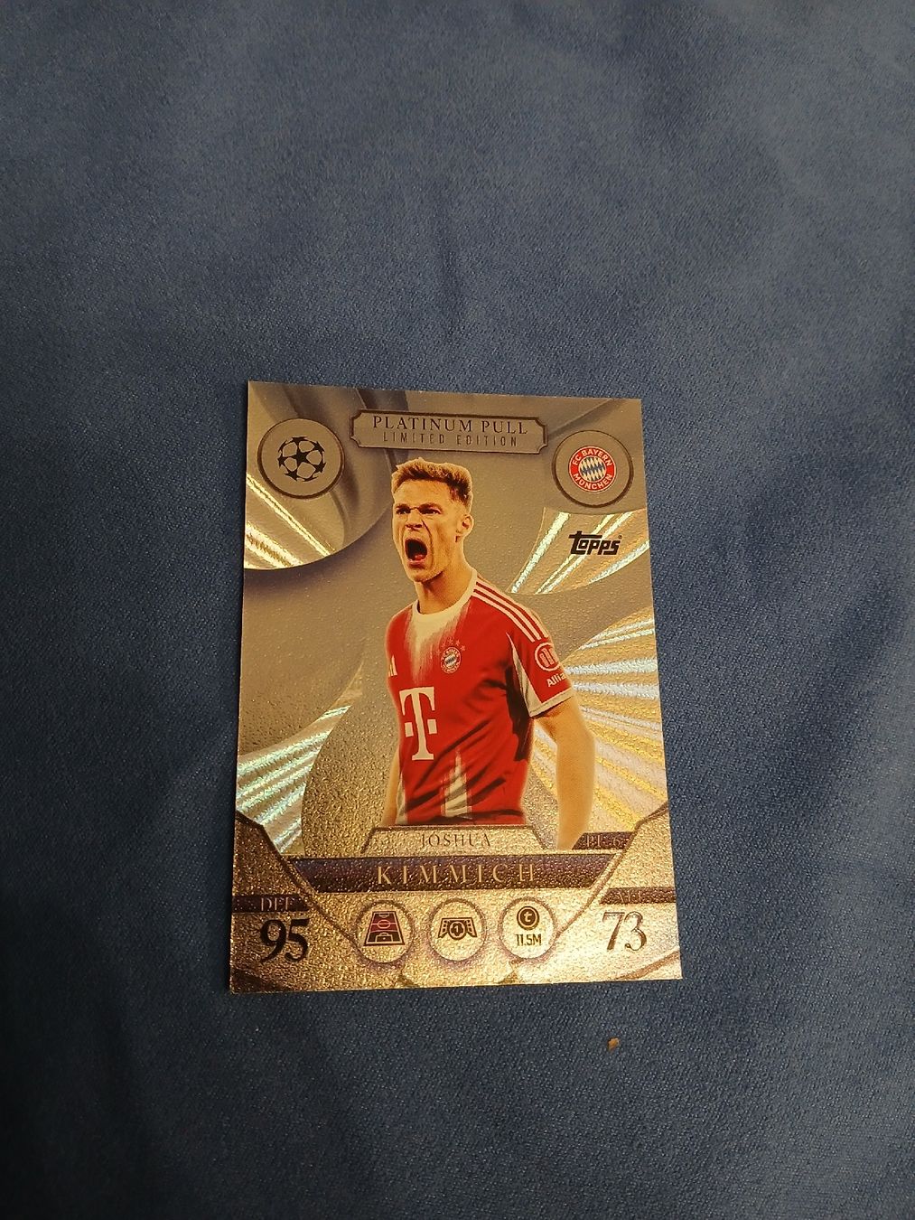 25-26 Topps Match Attax Joshua Kimmich Platinum Pull LE (Gebraucht) in ...
