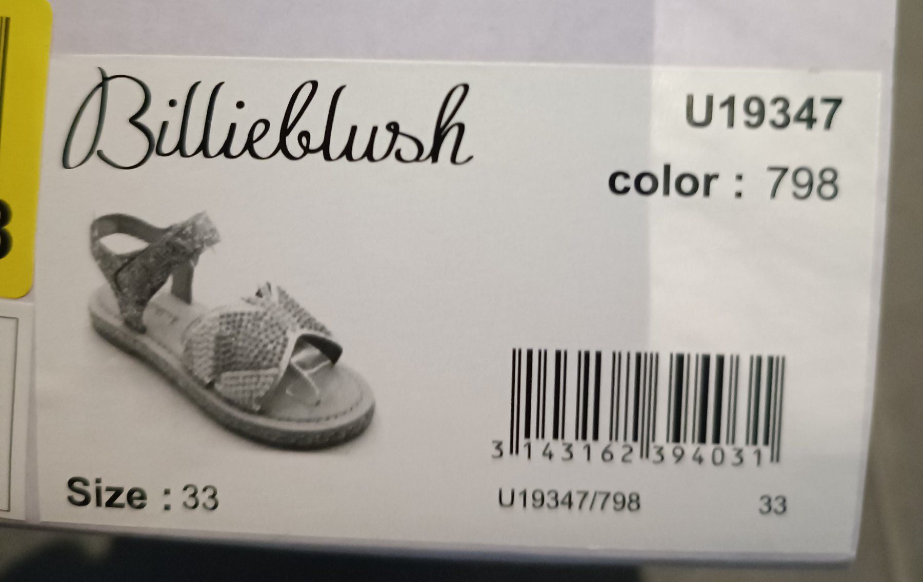 Billieblush Schuhe für Mädchen: Billieblush Sandalen Gr. 33 – Gebraucht aus Wangs von Pammy333 3