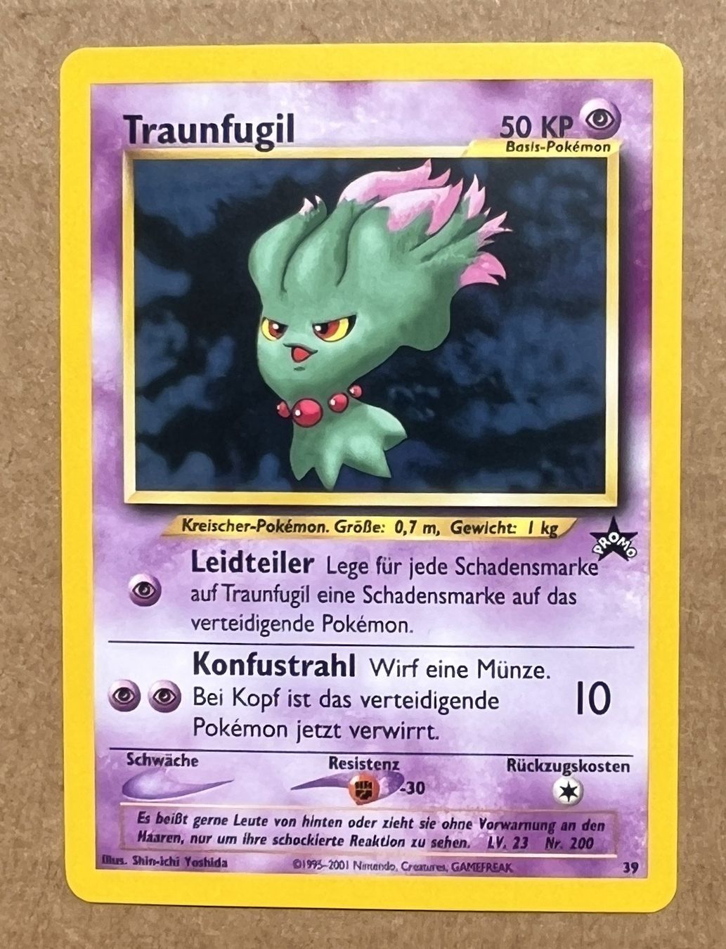 Pokémon Carte collezionabili: Traunfugil Black Star Promo 39 Deutsch – Usato da Dornach venduto da Deco89