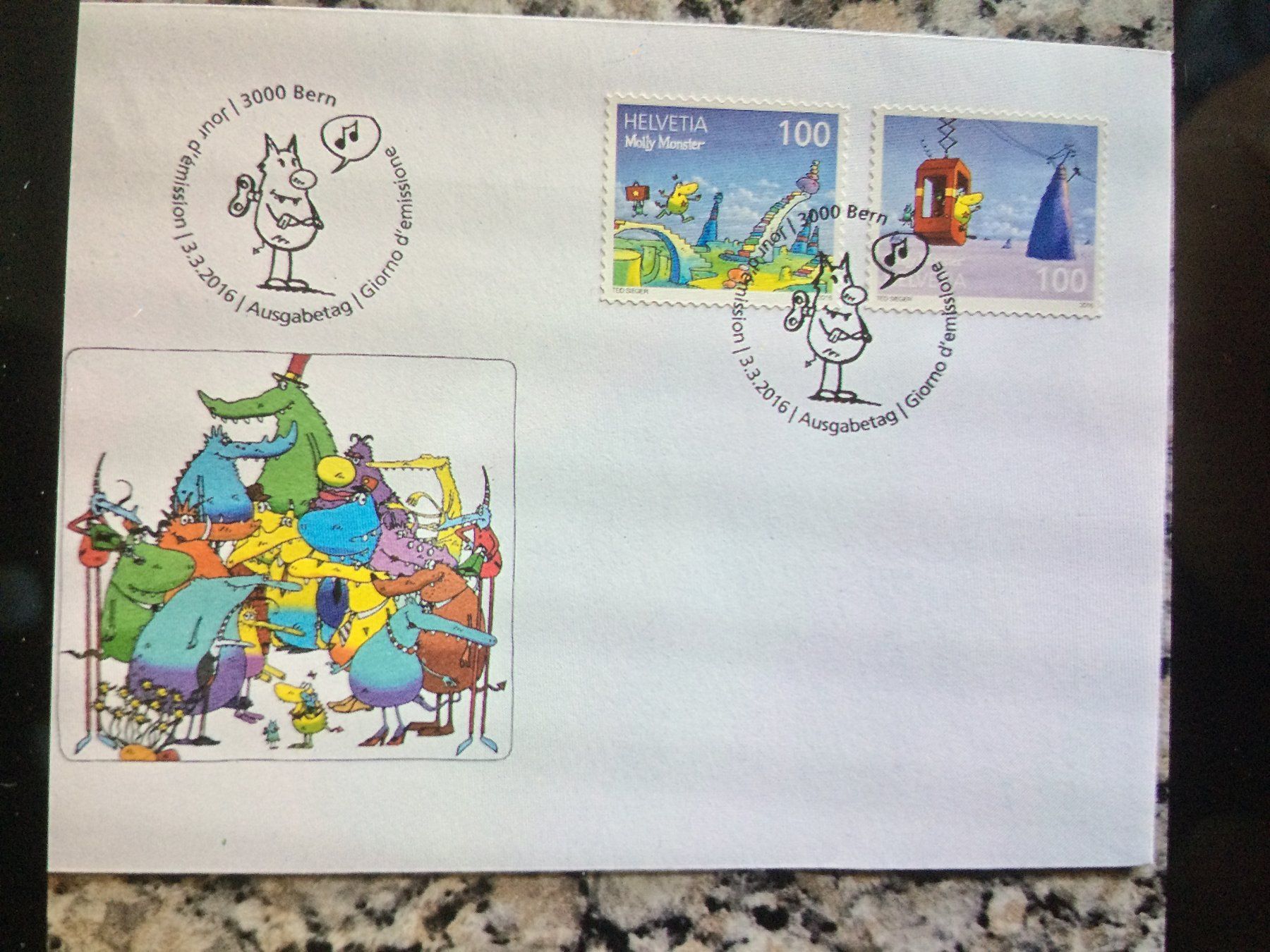 Tous les timbres: Ersttagscouvert – Neuf (Voir description) à Kilchberg ZH par APZ4BWM2