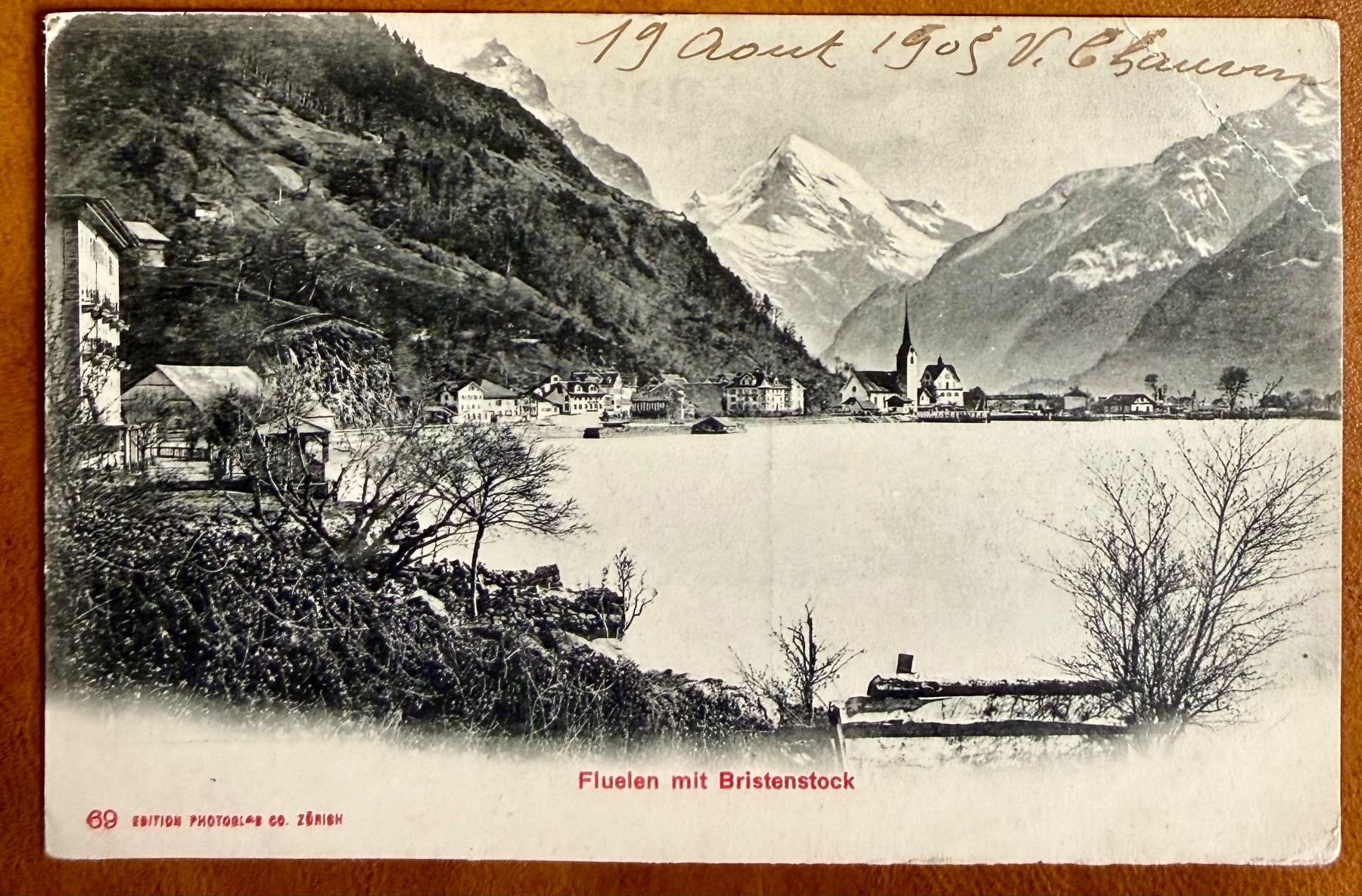 Cartoline postali: Flüelen - 1905 – Usato da Lutry venduto da Ediego