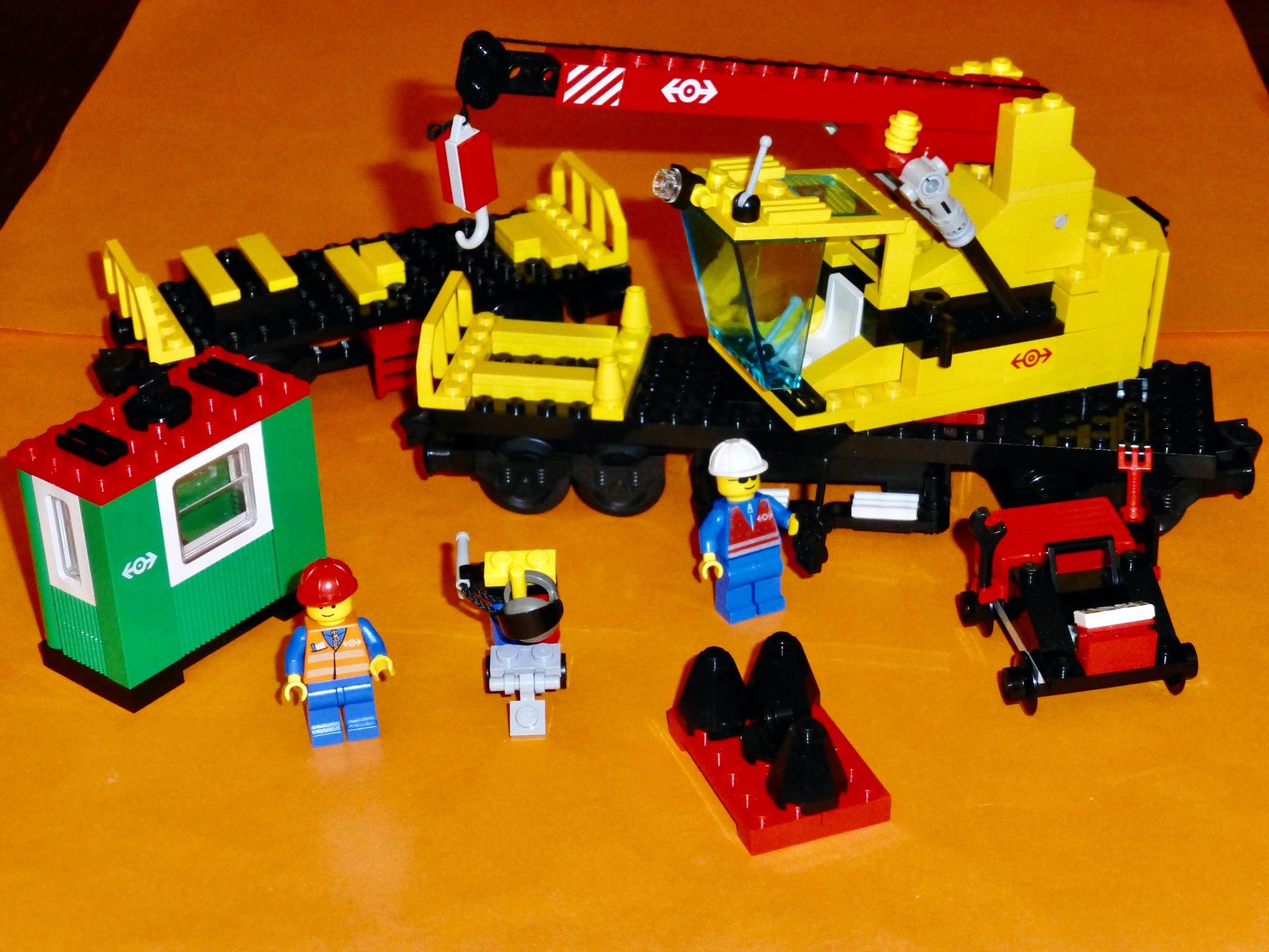 Lego Giocattoli: Lego Eisenbahn/ 4552 Kranwaggon – Usato da Langnau am Albis venduto da Maugli 3