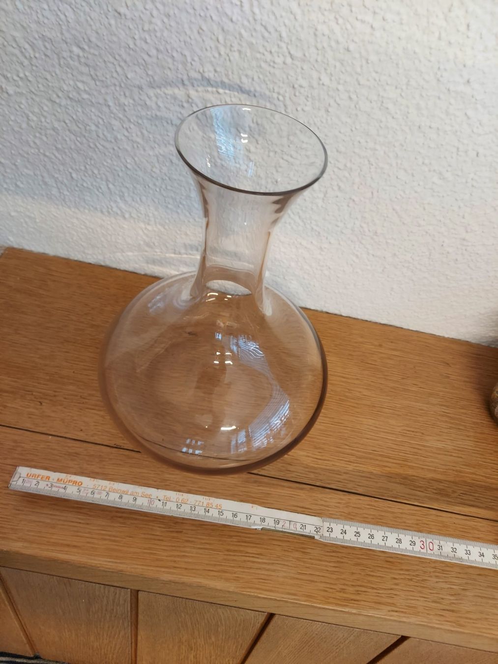 Caraffe: Glas Dekanter Wein 1 Liter – Usato da Zeiningen venduto da elcanaja 1