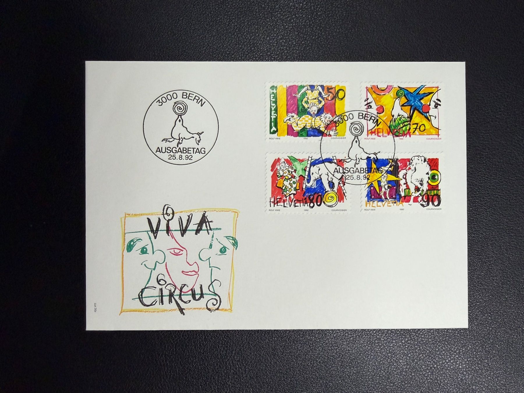 Tous les timbres: Schweiz FDC 1992 – D'occasion à oberrüti par jeanmei