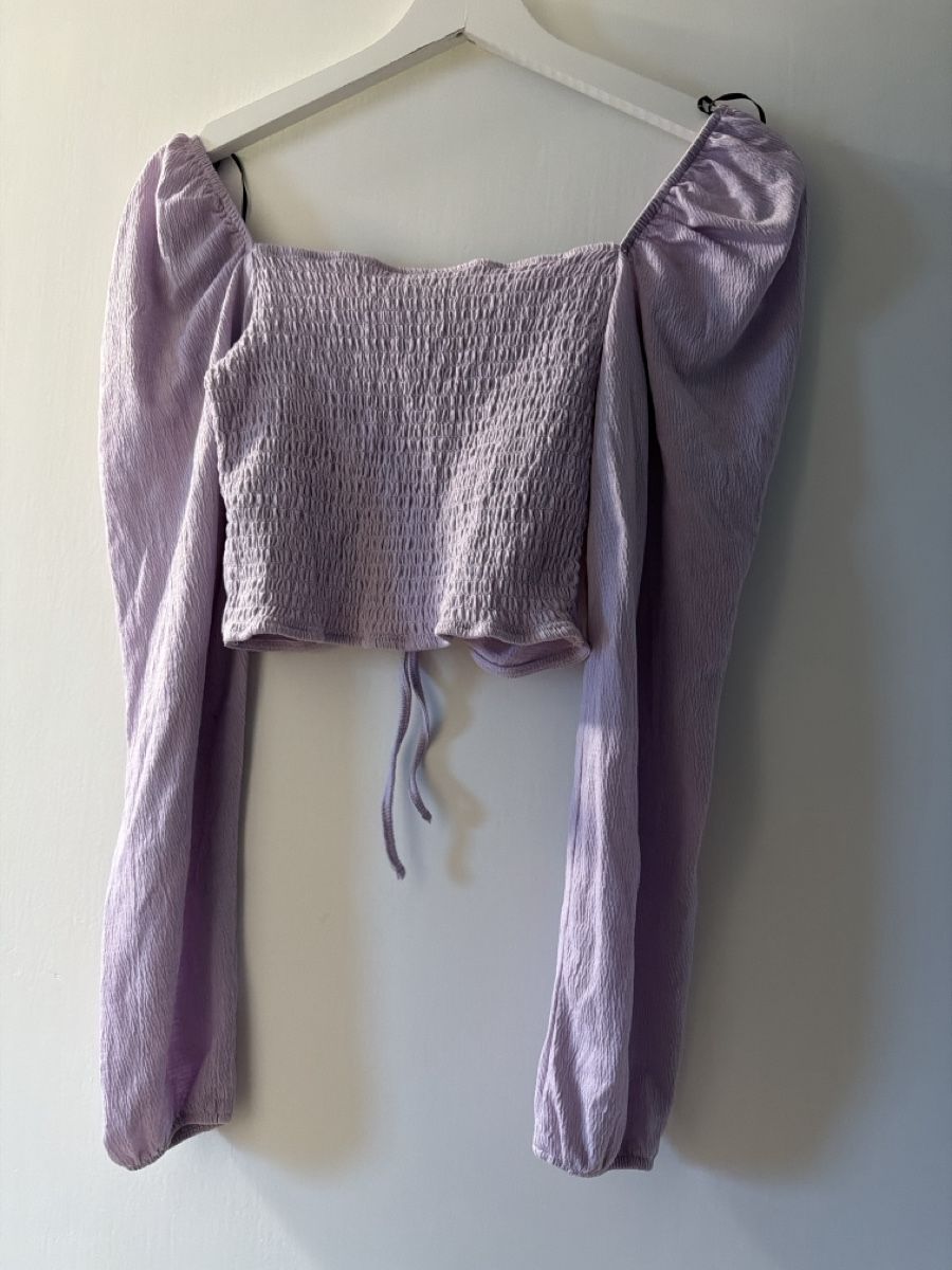 H&M Top: Damen Crop Top mit Puffärmeln  – Usato da zürich venduto da resagrev 1