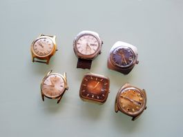 Lot de 6 montres automatique 
